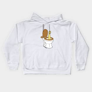 Toilet Goodbye Kids Hoodie